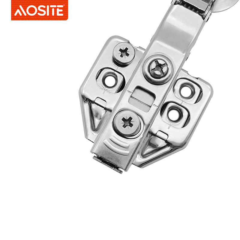 AOSITE AH6649 из нержавеющей стали накладная 3D регулируемая с гидравлическим демпфером (4)