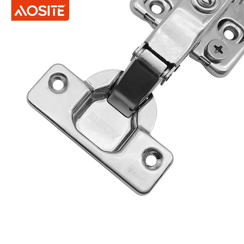 AOSITE AH6649 из нержавеющей стали накладная 3D регулируемая с гидравлическим демпфером (4)