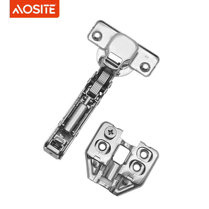 AOSITE AH6649 из нержавеющей стали накладная 3D регулируемая с гидравлическим демпфером (5)