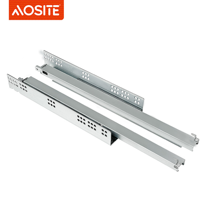 Направляющие AOSITE S6836S6839 для нижнего монтажа полновыдвижные с плавным закрыванием (4)