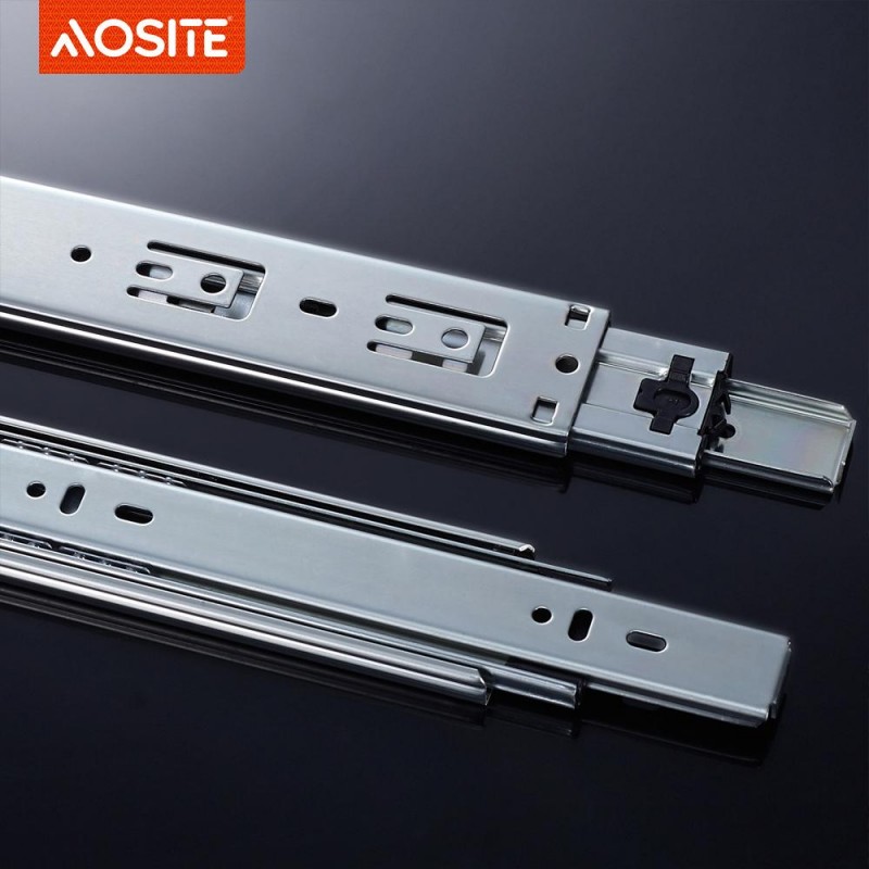 Шариковые направляющие AOSITE NB45106 трехсекционные (4)